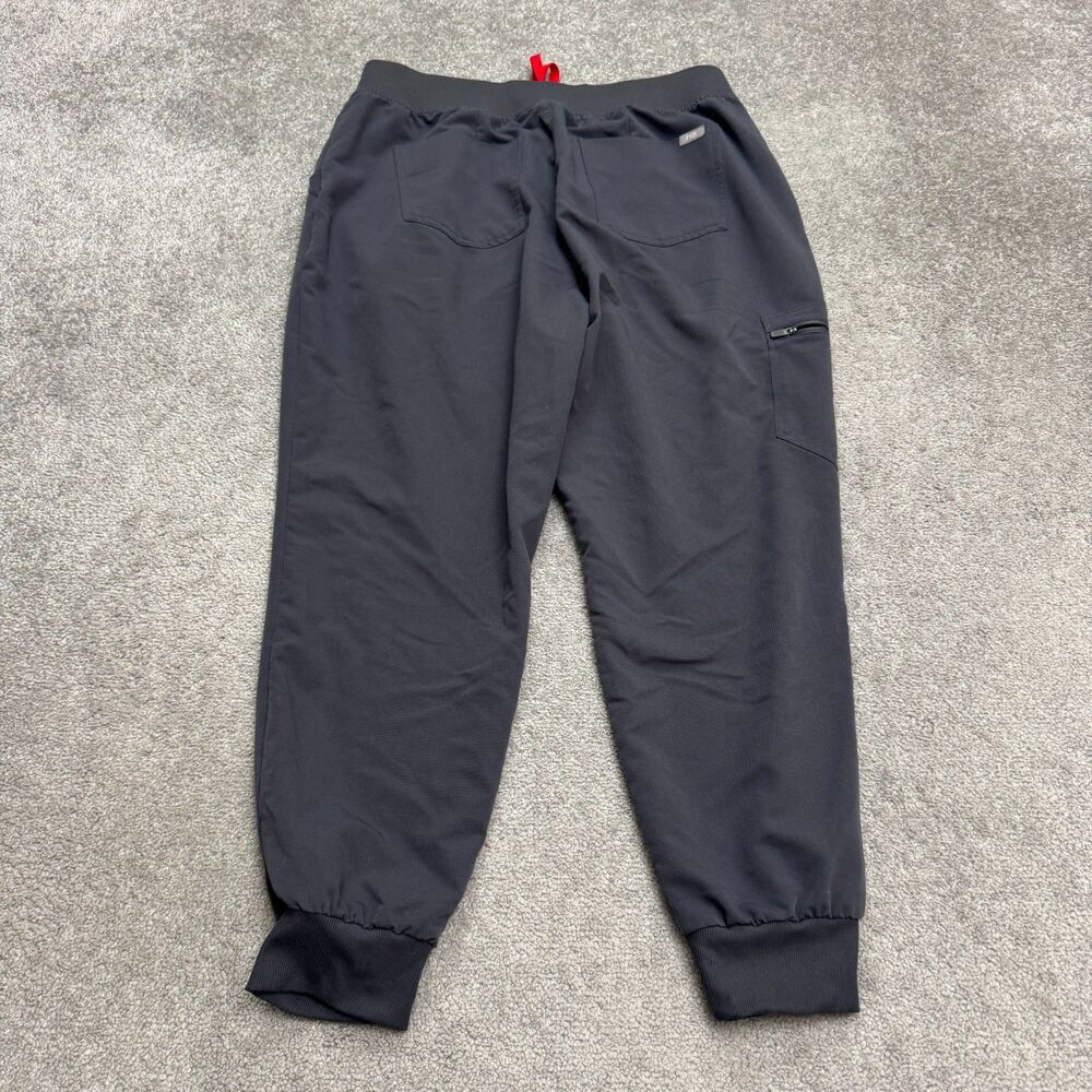 FIGS Technical Collection Zamora Cargo Jogger Scrub Pants Womens XL Gray Medical - Picture 2 of 16